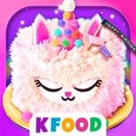 unicorn chef: baking! cooking games for girls android application logo